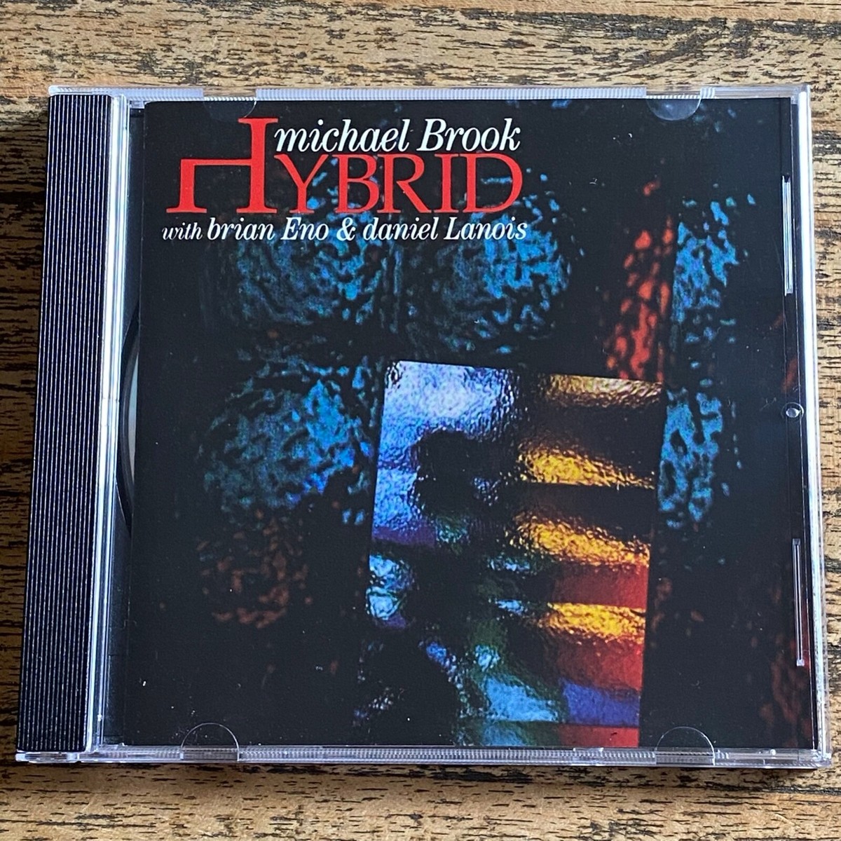 英LP Michael Brook, Brian Eno, Daniel Lanois Hybrid EGED41 EDITIONS EG /00260 Michael Brook With Brian Eno And Daniel Lanois – Hybrid