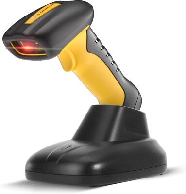 Industrial Btooth QR Barcode Scanner IP67 W/proof 7M Drop Proof 2600mAh W/L
