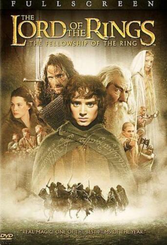 The Lord of the Rings: The Fellowship of the Ring (DVD, 2002, Full Screen)  NEW