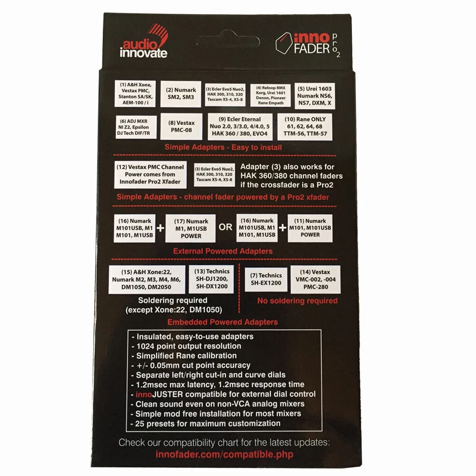 Audio Innovate innoFADER Pro 2 Cross Fader Universal Fit - Image 2 of 4