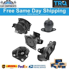 TRQ New Engine Motor Transmission Mount Kit of 5 For 2003-2007 Honda Accord
