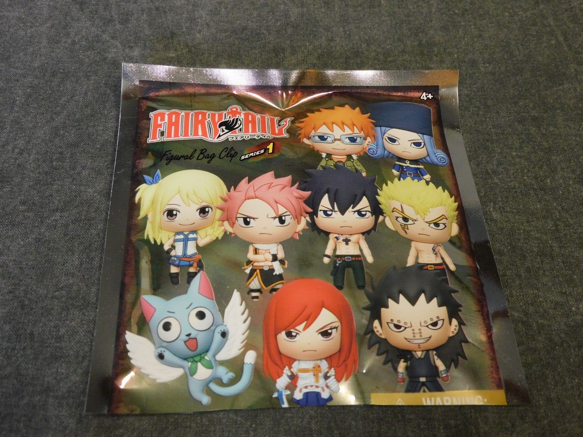 Fairy Tail NEW * Natsu Clip * Blind Bag Series 1 Anime Monogram
