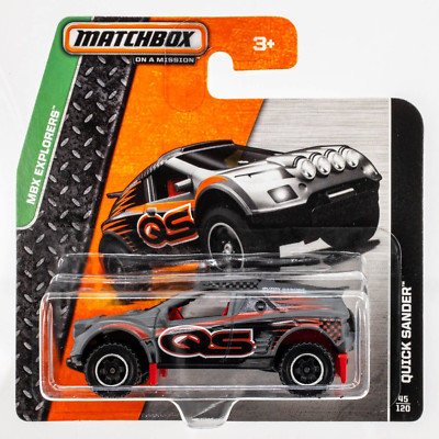 2014 Matchbox #45 Quick Sander  MATTE GREY | FSSC
