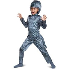 Blue Velociraptor Dinosaur size S 2T Toddler Costume Jurassic World Official