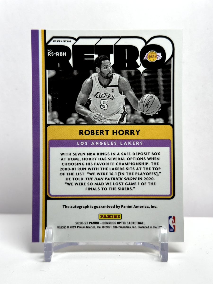 2020-21 Panini Donruss Optic - Retro Series Signatures Robert 