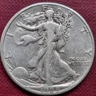 1929 S Walking Liberty Half Dollar 50c Better Grade #70269