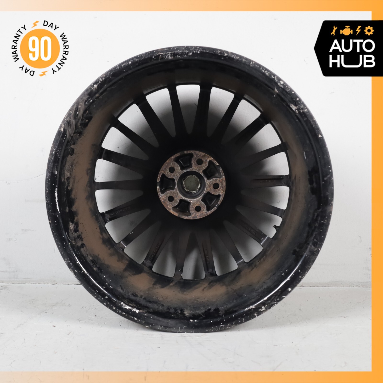 Maserati Quattroporte M139 10.5 x 20 20" Rear Wheel Rim Black 245274 OEM
