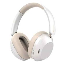 realme TechLife Studio H1 Over The Ear Headphone with 70Hours Playtime,ANC-White