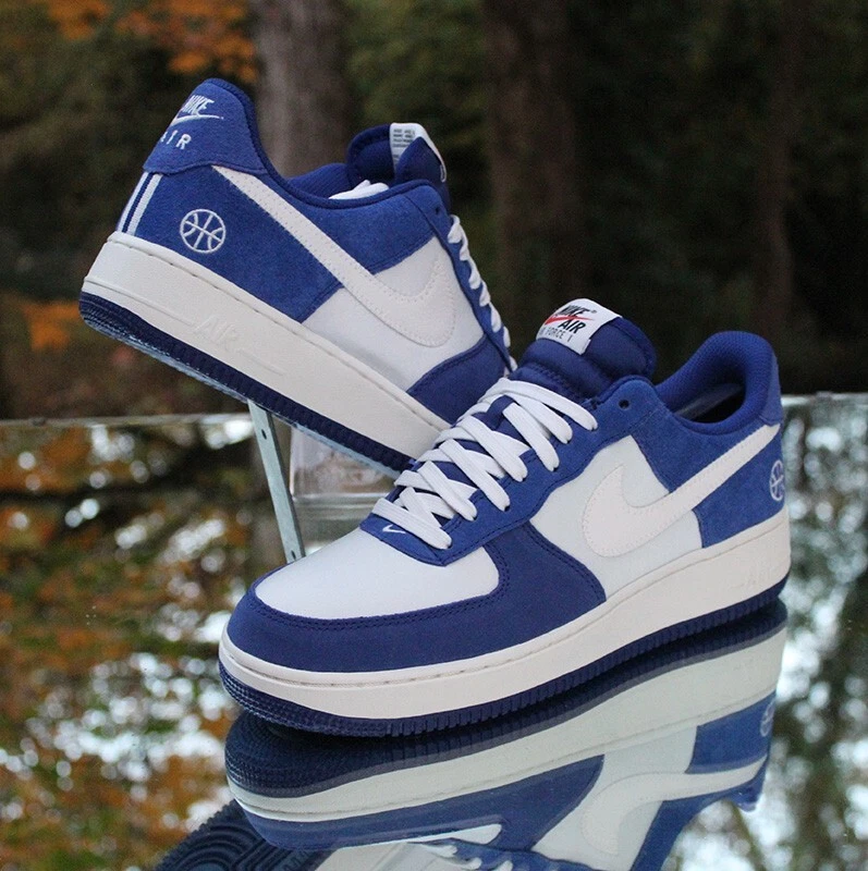 Nike Air Force 1 Low March Madness Pack Men’s Size 9 Blue Sail Custom 488298-438 - Image 2 of 4