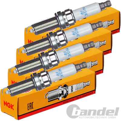 4x NGK ZÜNDKERZE passend für BMW 1er 3er CITROEN C4 C5 MINI PEUGEOT 207 308