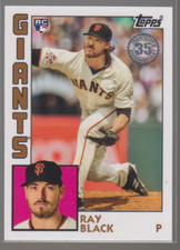 2019 Topps 1984 #84R-RBL: Ray Black