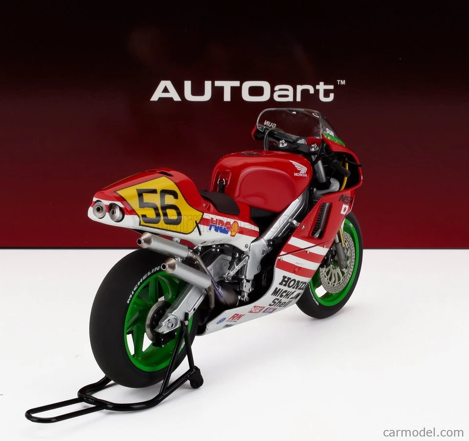 AUTOART 1/12 HONDA NSR 500 WAYNE GARDNER #56 BARIBARI 1989 DIECAST MODELLINO 2T - Immagine 2 di 4