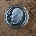 2015 w silver proof Roosevelt dime in original capsule.