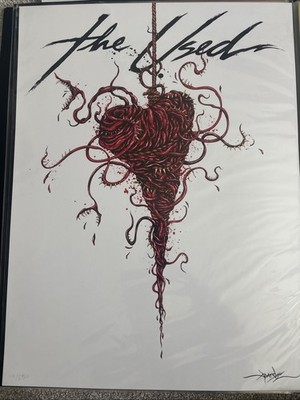 The Used Limited Edition In Love And Death Poster 114/250
