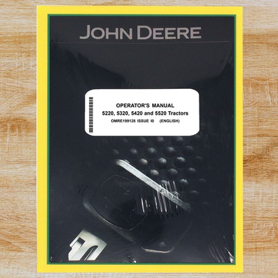 #ad John Deere 5220 5320 5420 amp; 5520 Tractor Owners Operators Manual OMRE199128 $71.50