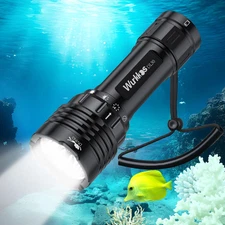 Wurkkos DL30 Dive Light - Super Bright Max 3600 Lumen 5000K 90CRI 100M Underwate