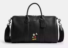 DISNEY x COACH Compass Bag 35 Mickey Mouse CDM67 BLK