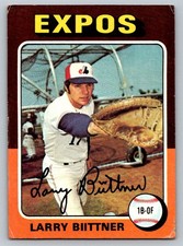 1975 Topps Baseball #543 Larry Biittner Expos