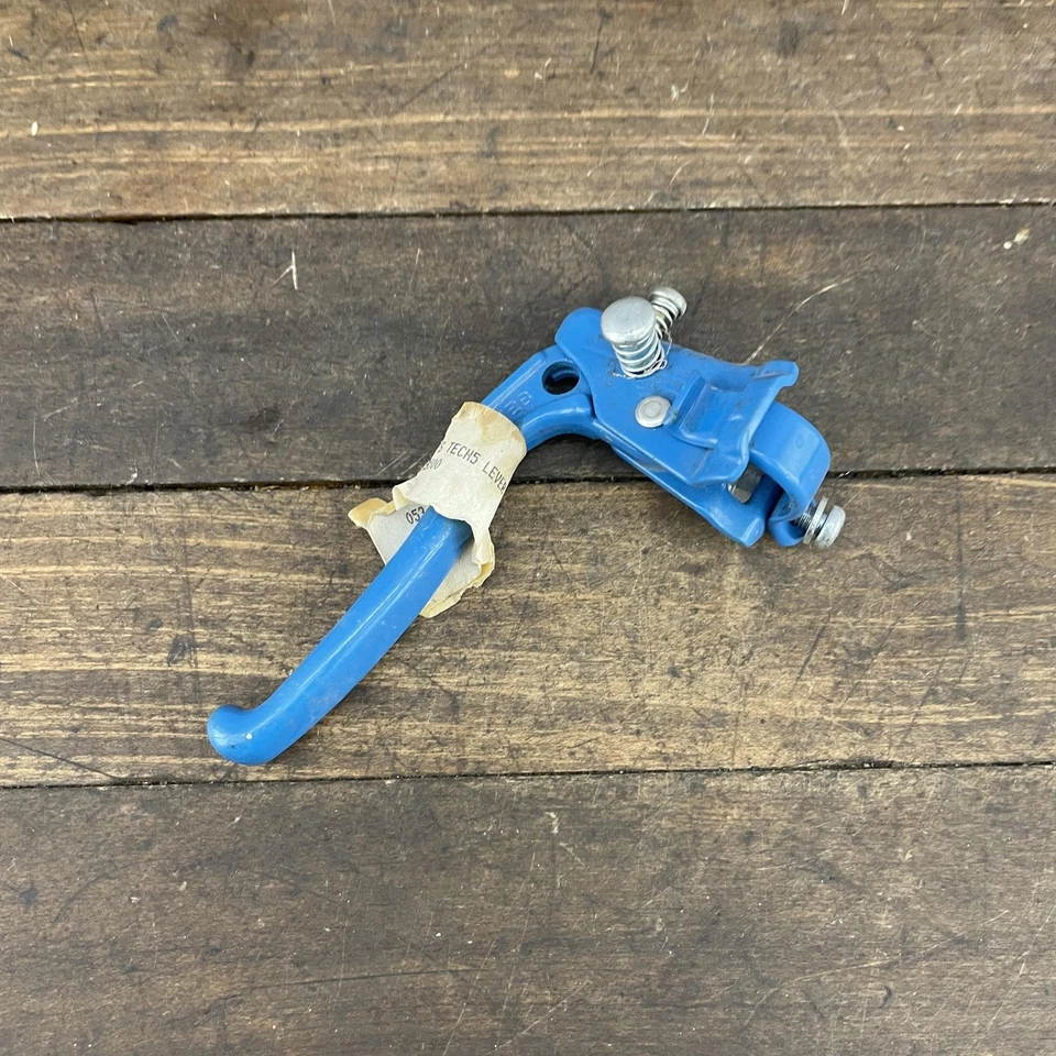 Palanca de freno vintage Dia Compe BMX azul nuevo modelo 128 años 80 Tech 86 88 Foto 4 de 4
