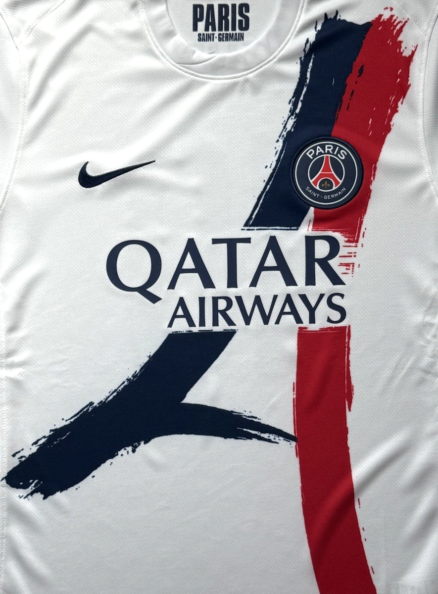 2024/25 PSG Away Jersey #7 Kvaratskhelia Large Nike Paris Saint