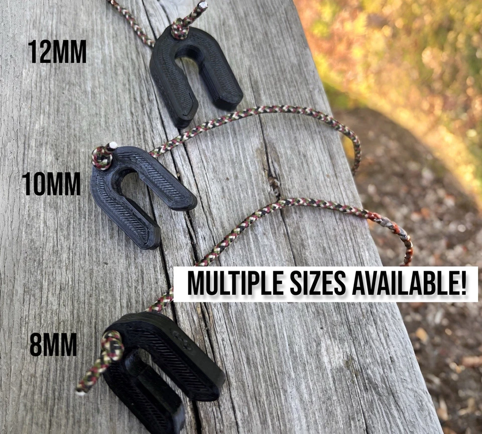 (8MM) Saddle Hunting Tether Clip For 8mm Tether - Tethrd Cruzr Trophyline Etc - Image 3 of 4