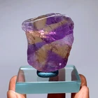 Stone of Integration — Twilight Fusion Ametrine — Natural Bi-Color Crystal Slab