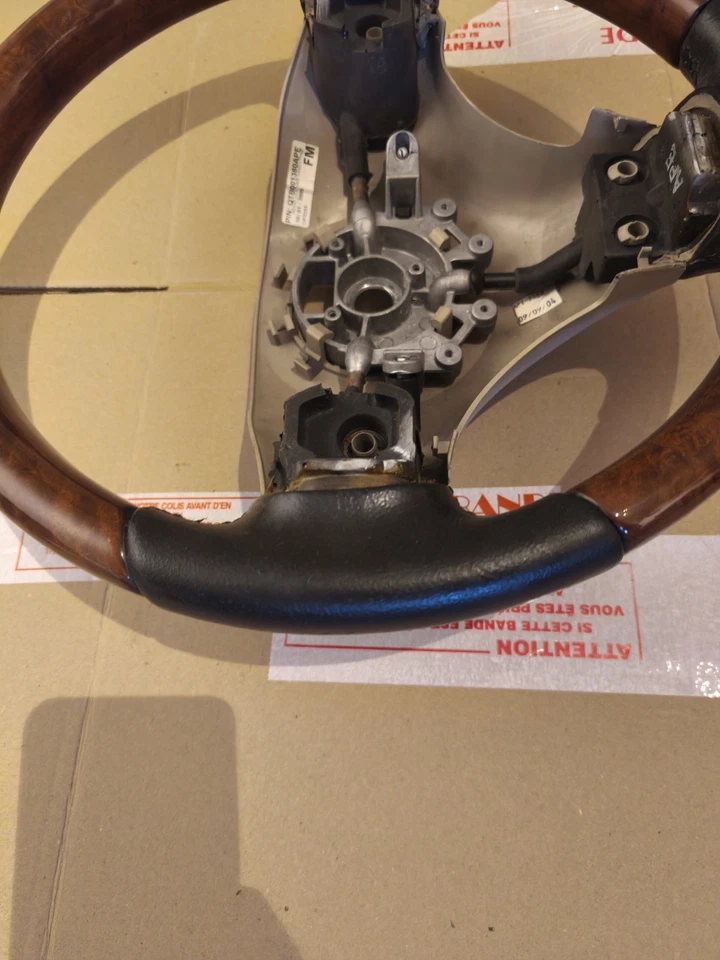 Volant Bois Cuir Noir Rover 75 MG ZT - Imagen 4 de 4