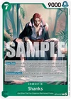 Shanks OP14-027 English R The Azure Seas Seven One Piece Card Game