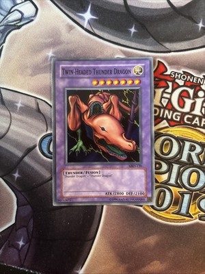 Yu-Gi-Oh! Twin-Headed Thunder Dragon Unlimited MRD-120 Super VLP (WNU)