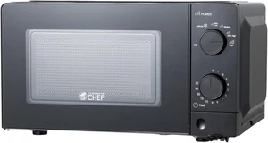 0.6 Cu.Ft.Countertop Microwave Oven Mechanical Dial Controls Pull Handle Door