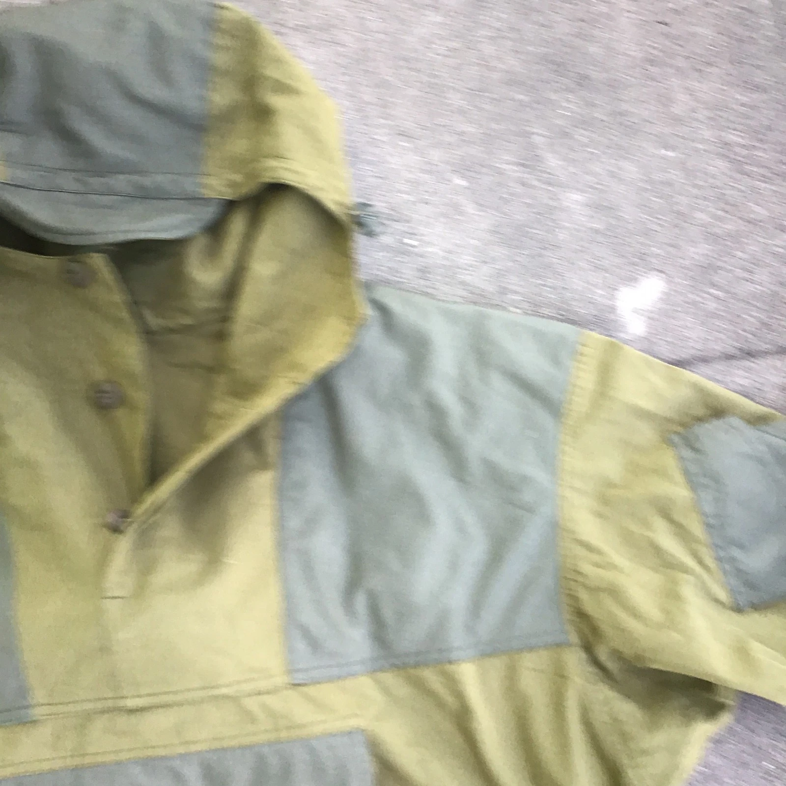 Gorka Style Green Jacket Windbreaker Men 2XL Hooded Pockets Tactical Military image 3