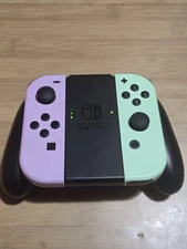 Nintendo Switch Joy-Con Wireless Controller Purple & Green Clips for Switch