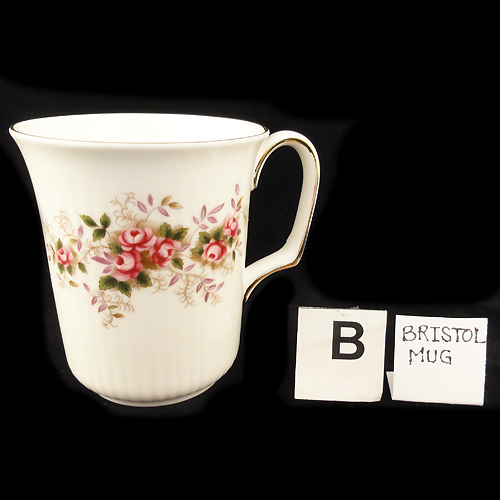 LAVENDER ROSE Royal Albert Bristol Mug 3.75" tall in made England NEW NEVER USED - Picture 2 of 5