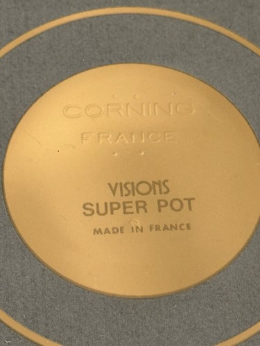 Visions Amber Super Pot With Induction 3.25 L *******NIB*****************RARE - Picture 7 of 15