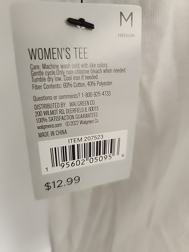 NWT Womens West Loop Solid White White V Neck T Shirt In Size M Cotton Blend - Picture 3 of 4