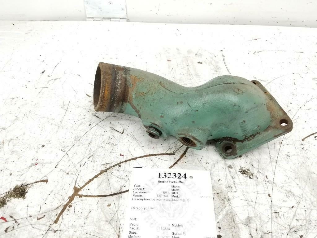 【Elbow】Diesel D-rise Detroit Diesel 23500513, Water Cooled Exhaust Elbow, LB | eBay
