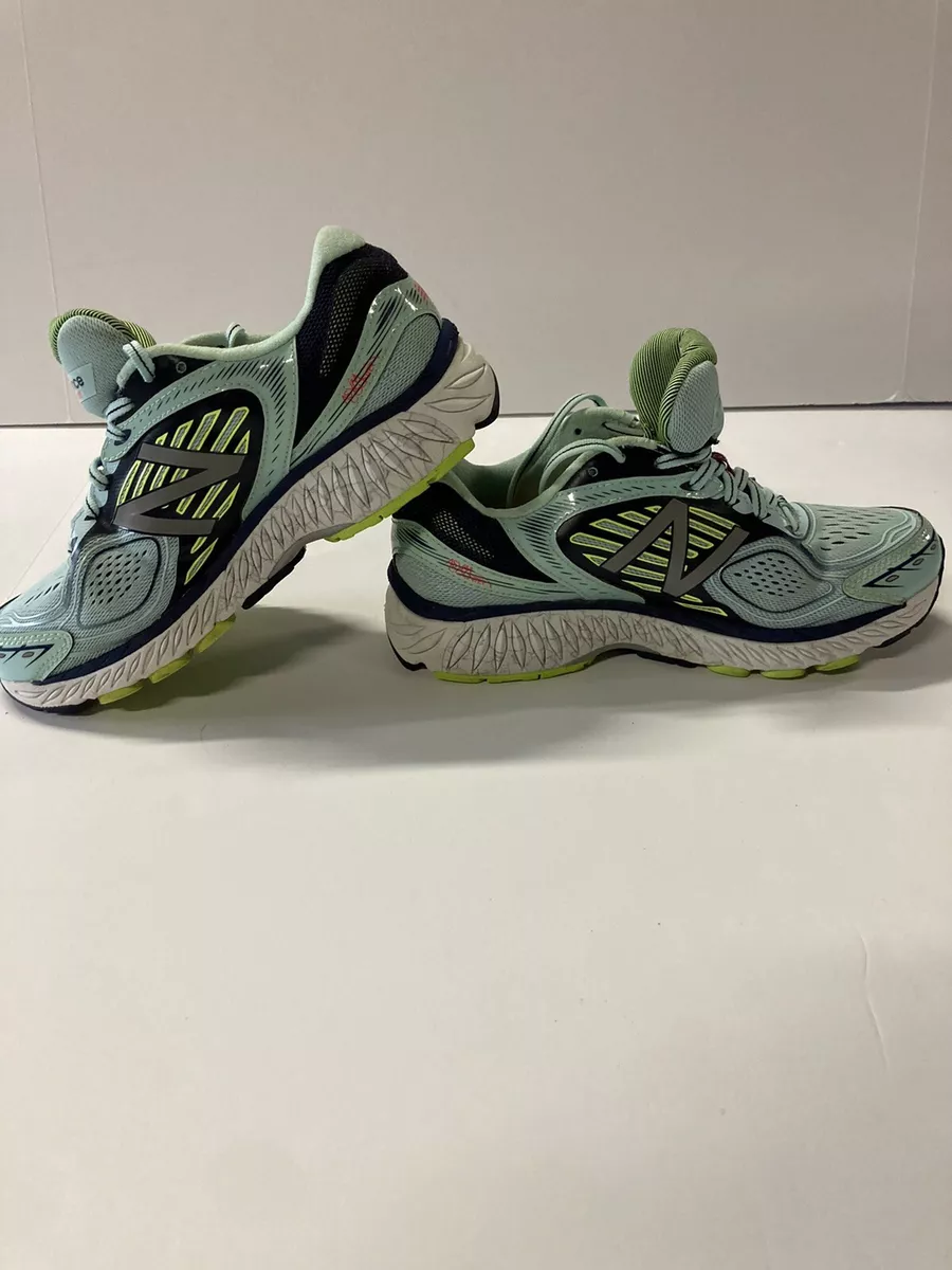 New Balance Womens 860 V7 W860WB7 Blue Running Shoes Sneakers Size 8.5