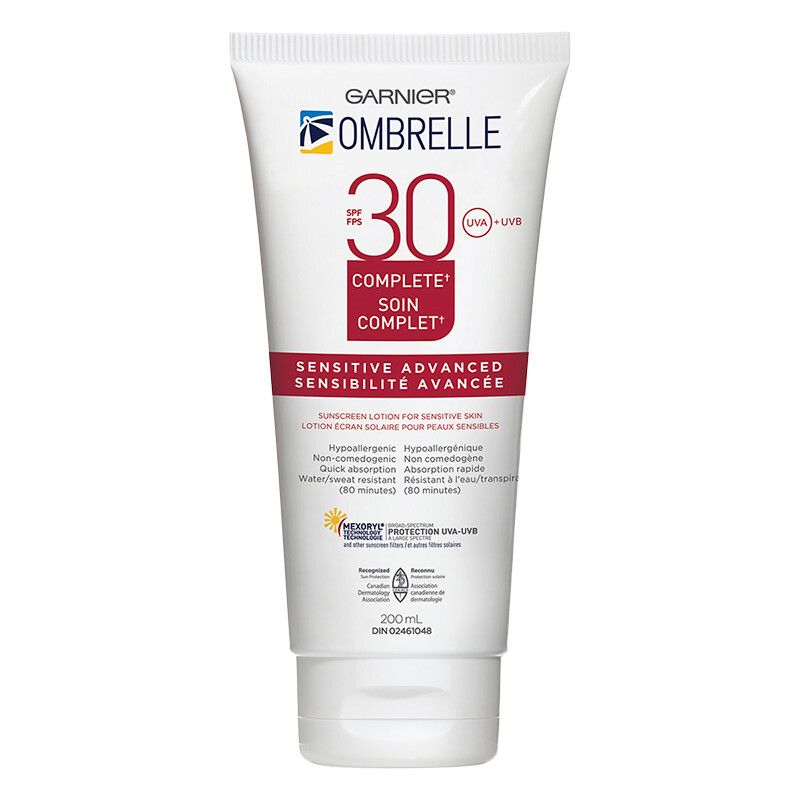 garnier sunscreen sensitive