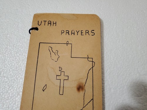 Vintage Episcopal Church UTAH PRAYERS Book Manual - 6" Tall - Picture 2 of 13