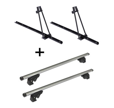 2 Fahrradträger ORION+Dachträger LION1 für für Kia Sportage JA 3-5Tür 94-04
