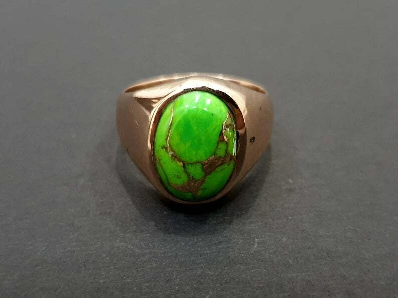Mens turquoise deals rings ebay