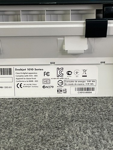 HP DeskJet 1010 Printer π¨οΈ USB Color Inkjet β Adapter & Driver CD Included - Picture 10 of 19