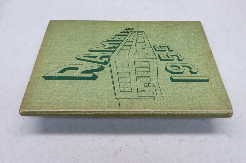 1955-flat-rock-high-school-yearbook-flat-rock-mi-ebay