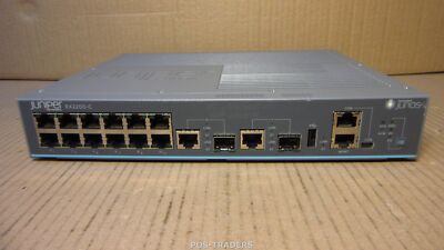 Juniper EX2200-C-12T-2G EX2200-C 12-Port Gigabit Switch 2x SFP L3  NO RACKMOUNTS