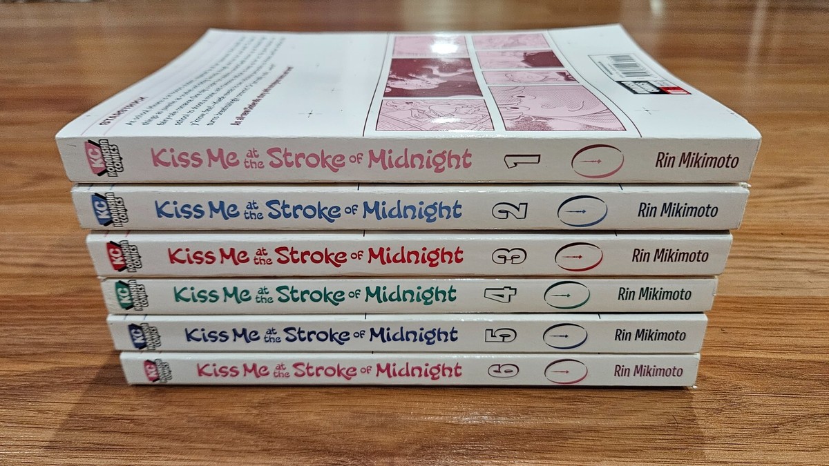 Kiss Me At The Stroke Of Midnight Vols 1 2 3 4 5 6 Manga Rin