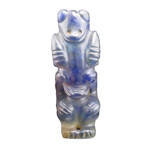 Chinese old  jade,Hongshan culture,Collectibles,Crystal,rare Apollo,statue G(06)