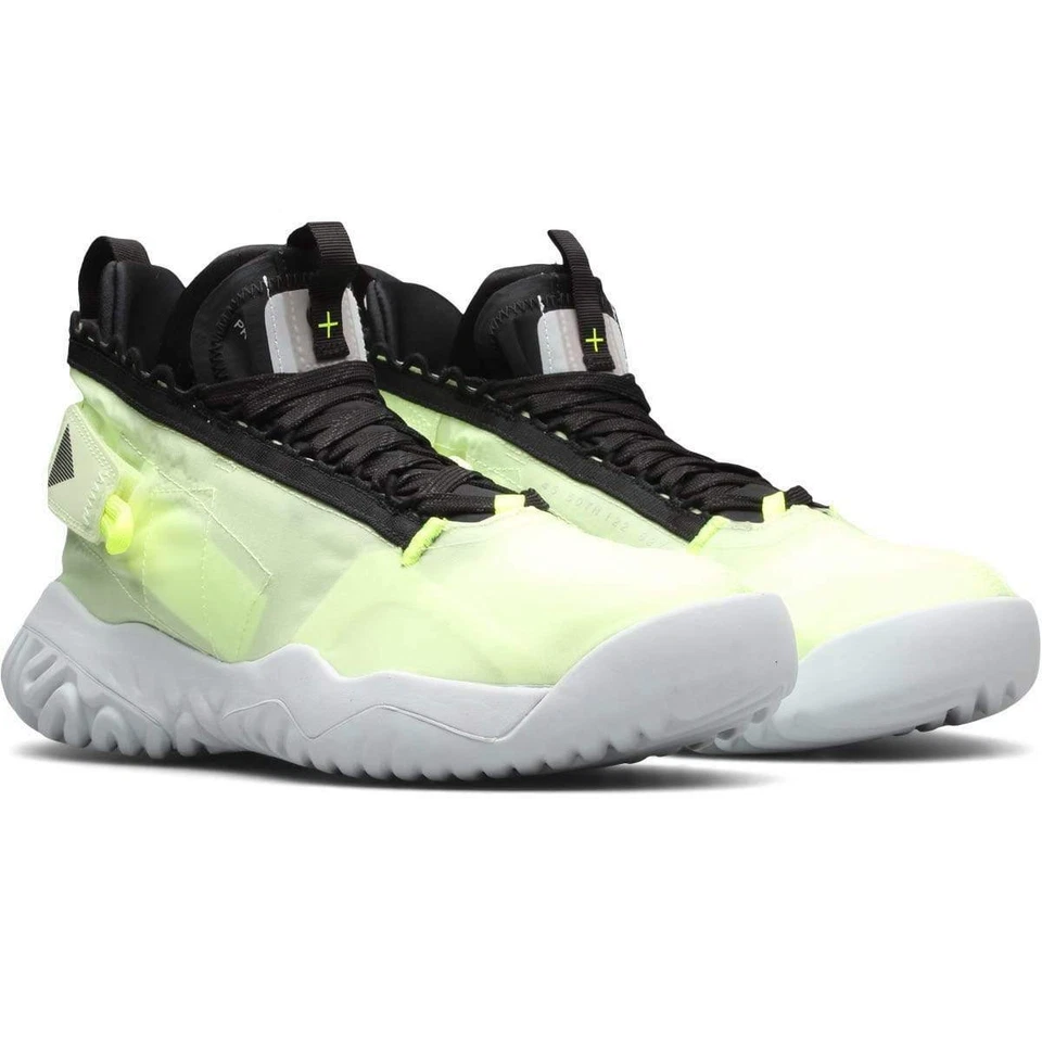 Mens Jordan Proto React "Barley Volt" Athletic Fashion Athletic BV1654 700 - Image 2 of 2