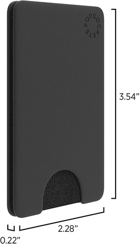 POPSOCKETS POPWALLET OFFICIAL GRIP MOUNT CARD HOLDER SMARTPHONES - BLACK MARBLE - Picture 6 of 24