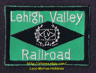 LMH PATCH Badge  LEHIGH VALLEY Railroad  LV Railway  BLACK DIAMOND ROUTE Coal tl