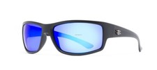 Calcutta ARENA Polarized Fishing Sunglasses Black / Blue Mirror Lens